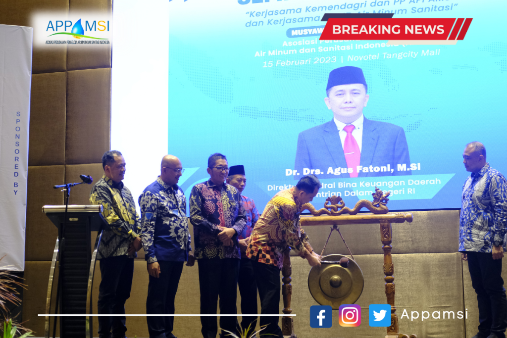 Sukses Gelar Munas Perdana, APPAMSI Resmi Dibuka Dirjen Bina Keuangan Daerah Kemendagri