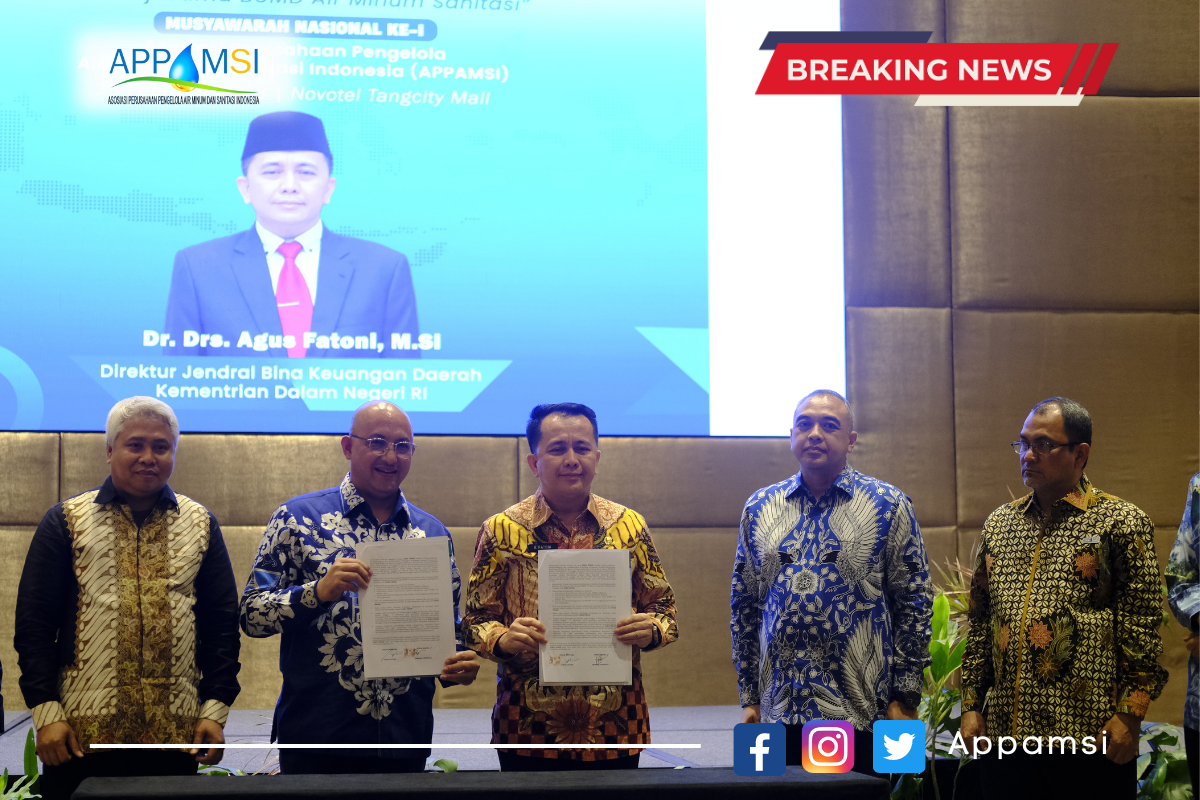 Sukses Gelar Munas Perdana, APPAMSI Resmi Dibuka Dirjen Bina Keuangan Daerah Kemendagri