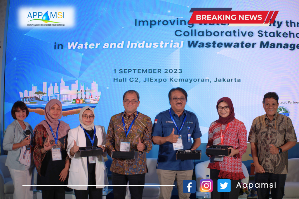 Sofyan Sapar, Dirut Perumdam TKR Menjadi Narasumber di Water Forum 2023