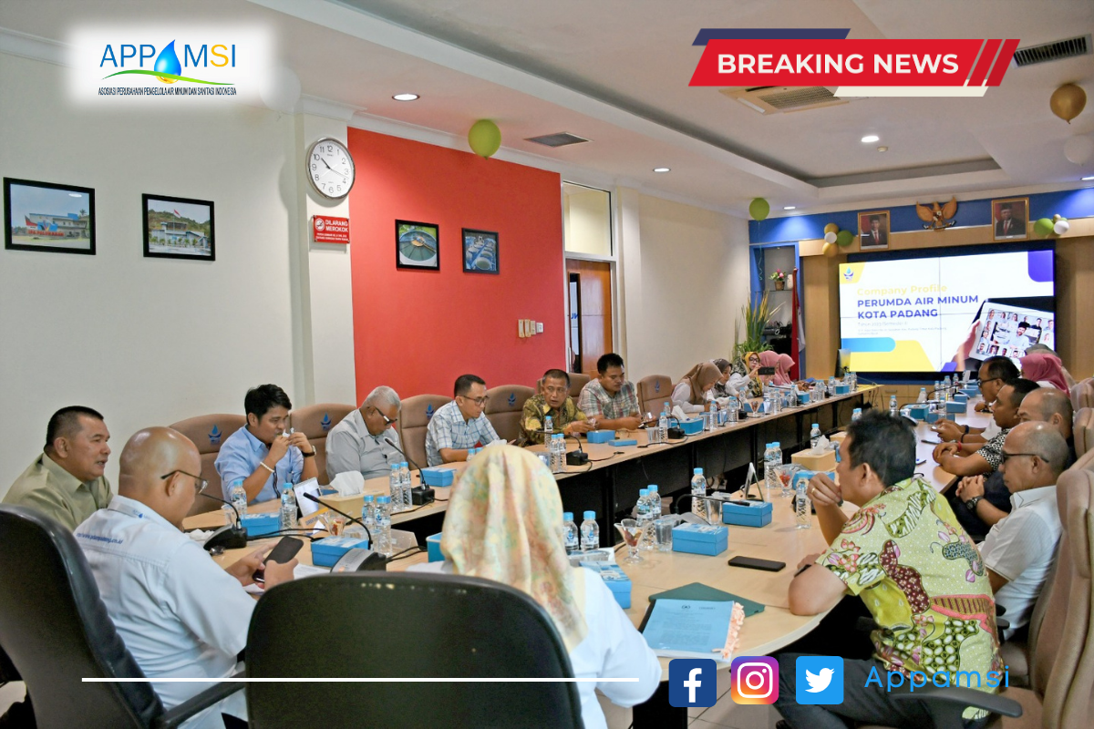 Studi Tiru Pansus III DPRD Kabupaten Pesisir Selatan di Perumda Air Minum Kota Padang